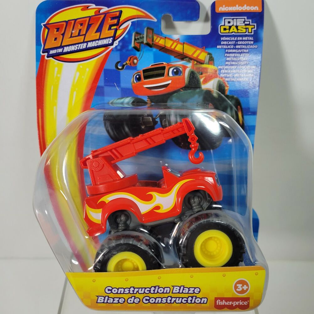 Fisher Price Blaze & the Monster Machines Construction Blaze Diecast ...