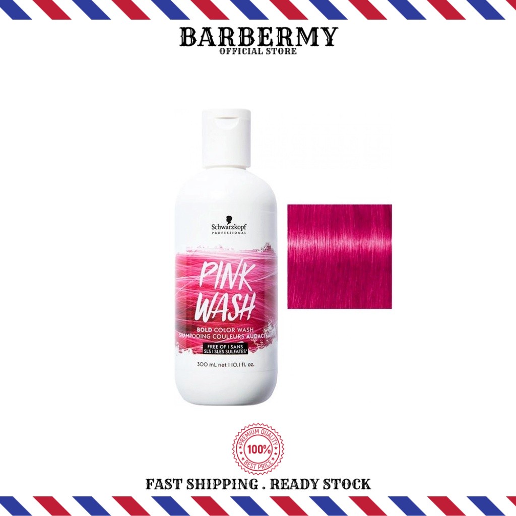 SCHWARZKOPF Color Wash Shampoo (PINK) 300ML Shopee Malaysia