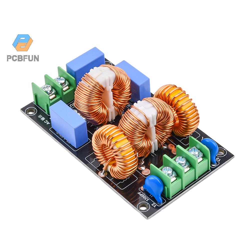 Pcbfun 4a/10a/20a Threestage Audio Power Amplifier Power Filter Board