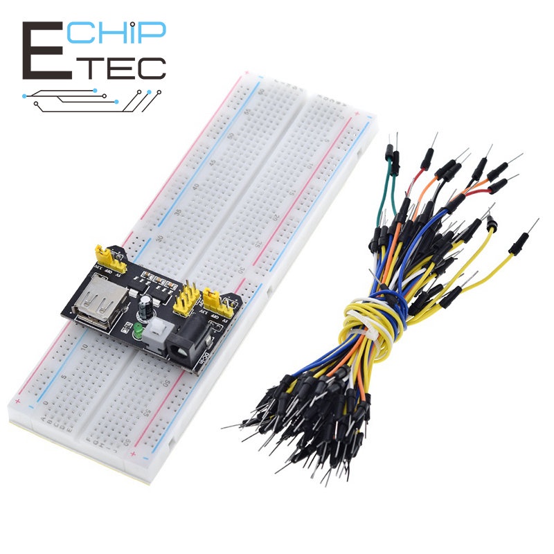 1PCS 3.3V/5V MB102 Breadboard Power Module + MB-102 830 points ...