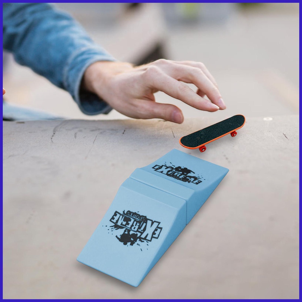 Mini Finger Skateboard Ramp Set Mini Fingerboard Skate Rail Kit