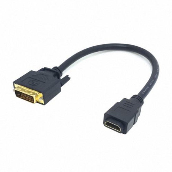 Xiwai Dvi 24 1 Male Ale To Hdmi Female Adapter Converter Cable For Pc