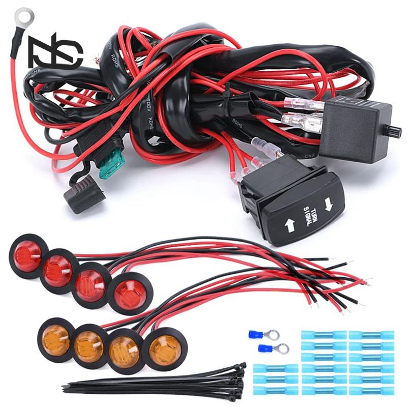 Universal Turn Signal Kit For ATV And UTV Vehicles In At € 63