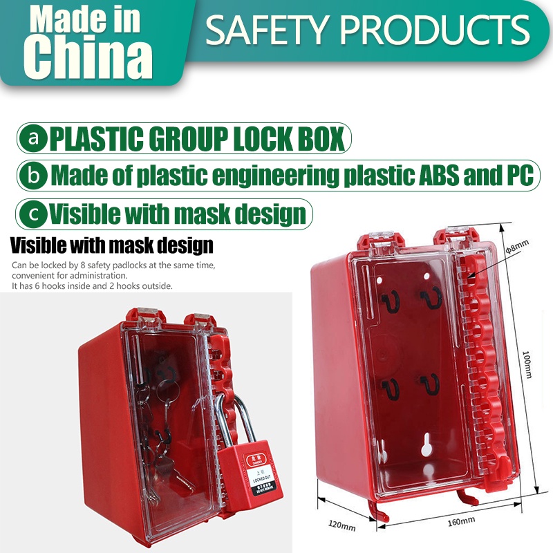 [Safety Lock Box] Beddy Type Industrial Safety Lock Management Box