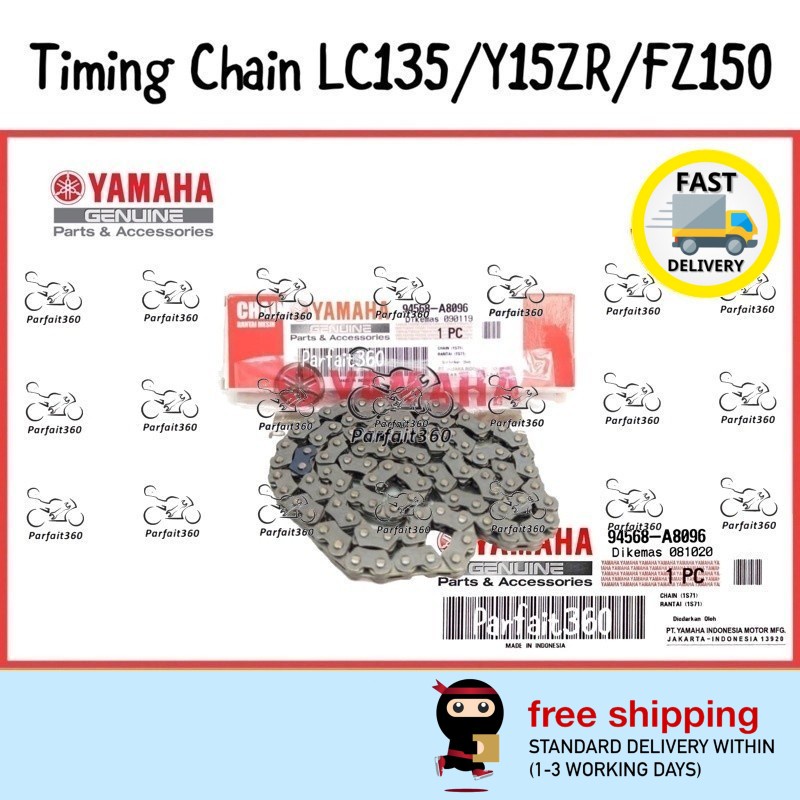 96l 94568 A8096 Lc135 V1 V8 Y15zr Fz150 Timing Chain Rantai