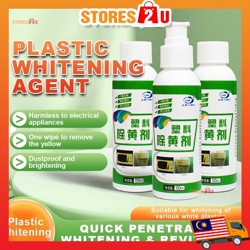LKB Plastic Yellowing Remover (100ml) Instant Home Appliance Renewal
