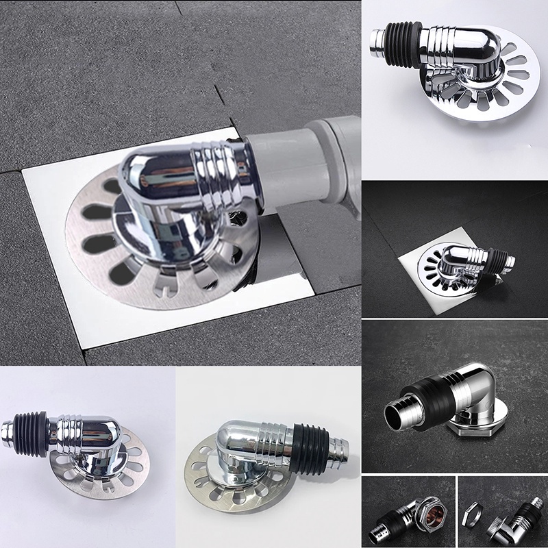 Bathroom Floor Drain Joint Washing Machine Special Elbow Universal