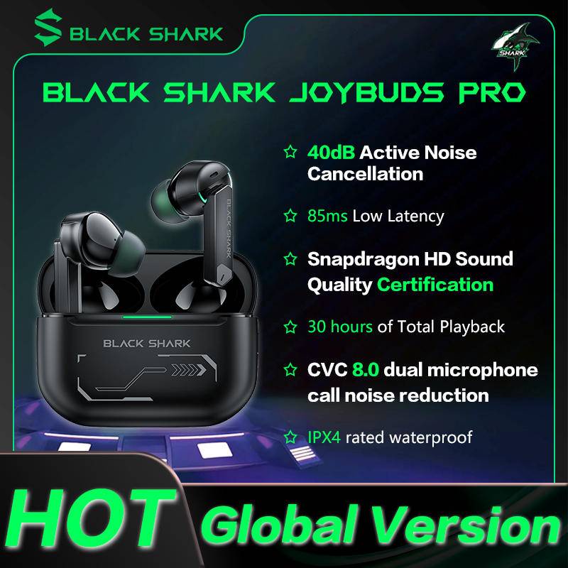 Black Shark JoyBuds Pro ANC TWS Earphones Ultra-low Latency 14.2mm ...