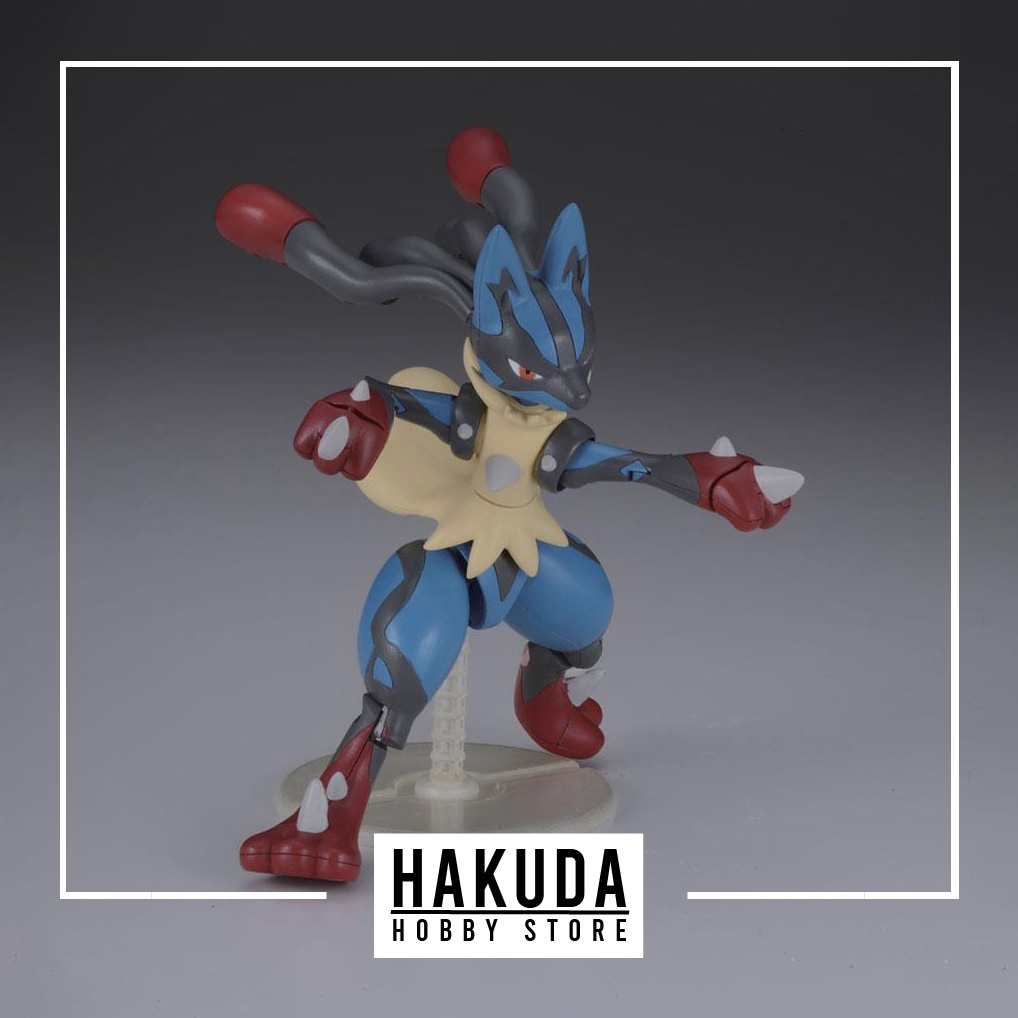 Pokemon Plamo Collection 35 Mega Lucario (Select Series) Model ...