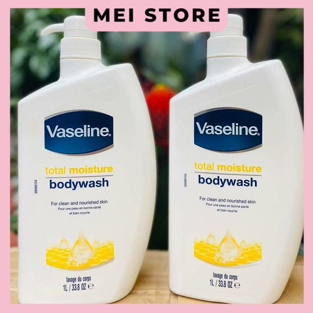 Vaseline Total Moisture Whitening Shower Gel 1L Shopee Malaysia