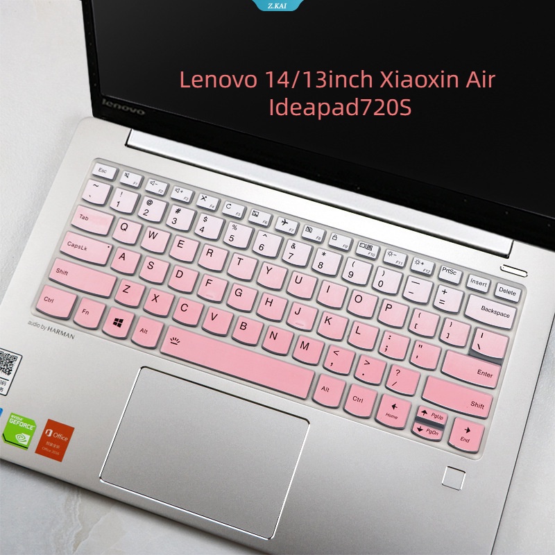 New Laptop Keyboard Case Waterproof Silicone Cover for Lenovo 14/13inch Xiaoxin Air Ideapad720S