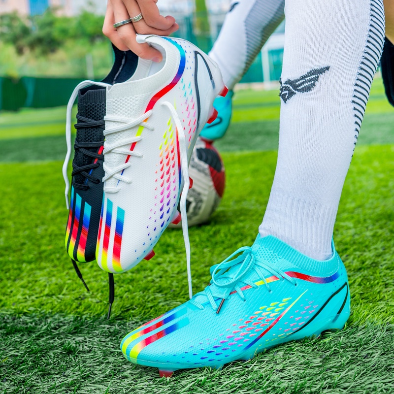 Fast Shipping Messi World Cup Same Style Football Boots LowTop Long