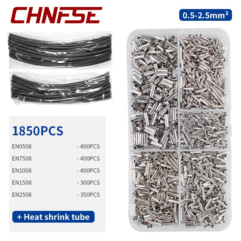 En Connector 0.25-2.5 Crimp Pliers Wire Conector Tool Cable End Sleeves ...