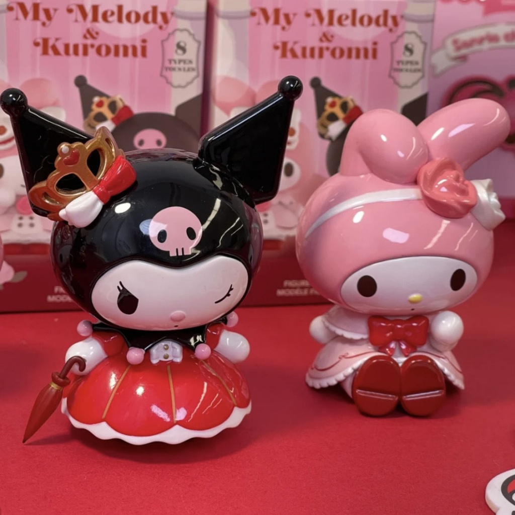 【Genuine】MINISO Sanrio Melody & Kuromi Rose and Earl Series Blind Box ...