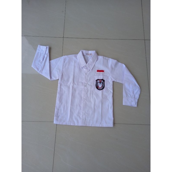 PUTIH MERAH KEMEJA Elementary School Uniforms Elementary School Long