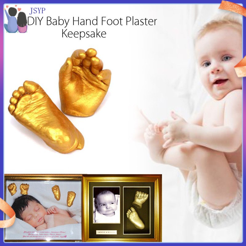 Baby Hand and Footprint Kit, New Born Baby Girls Gift, Registry
