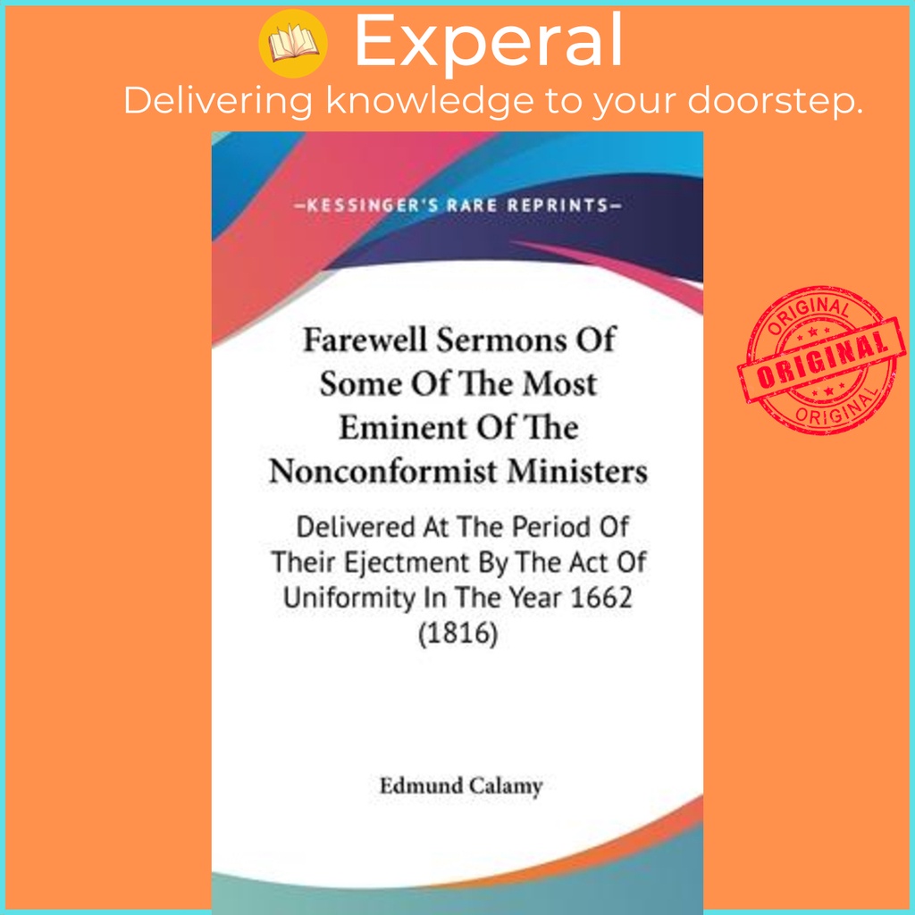 [English - 100% Original] - Farewell Sermons of Some of the Most ...