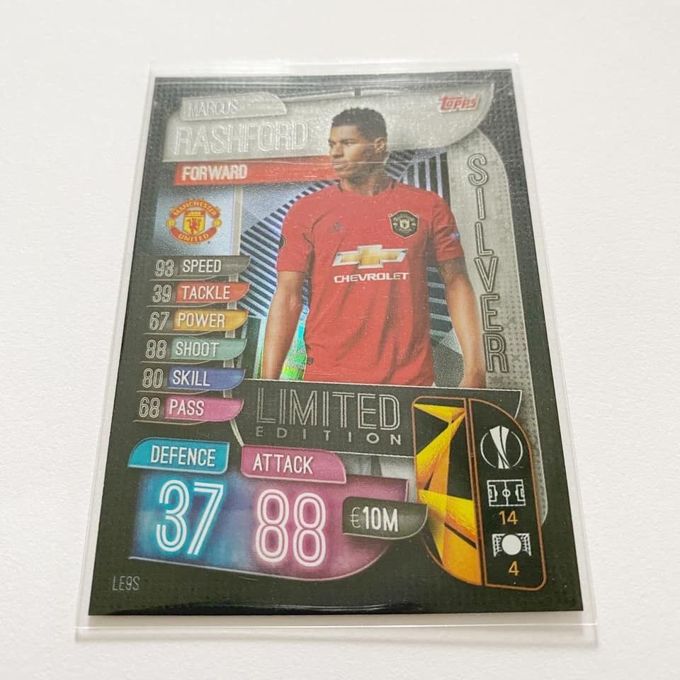 Silver Limited Edition Marcus Rashford 