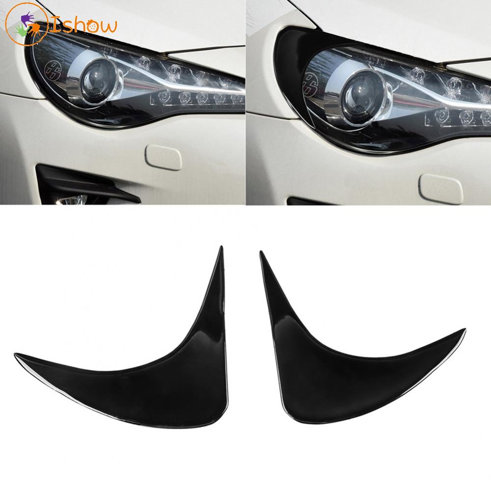 Car Front Headlamp Eyebrow Eyelid Cover Stickers Trim For Toyota GT86 ...