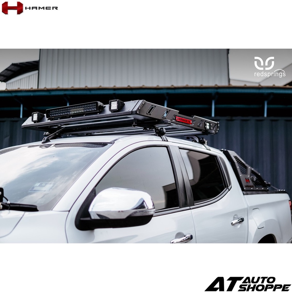 HAMER 4X4 SOLAR SERIES ROOF RACK FOR MITSUBISHI TRITON 2014ON MQ MR