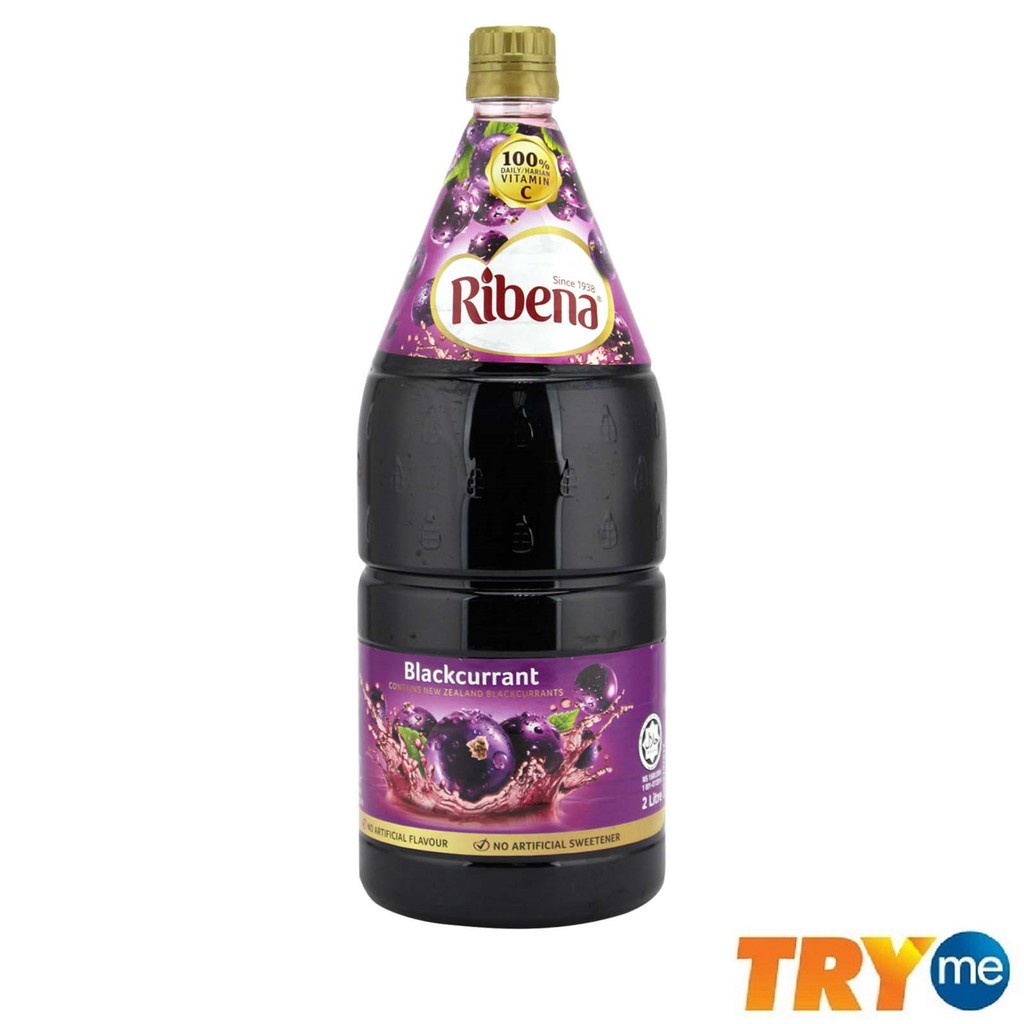 Ribena Fruit Cordial Drink Blackcurrant (2L) Shopee Malaysia