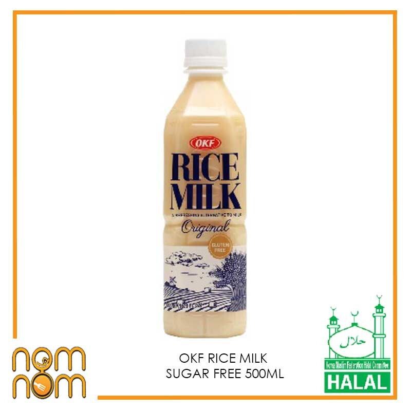 [HALAL] OKF RICE MILK SUGAR FREE 500ML Nomnomallday Beverages Shopee