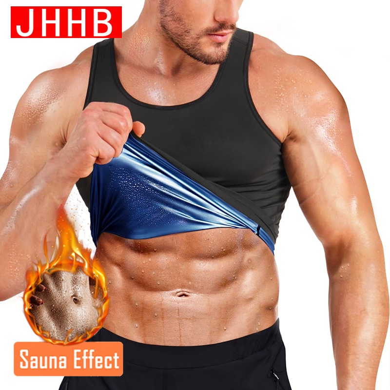 Waist Tummy Shaper Men Sweat Sauna Body Shaper Vest Waist Trainer