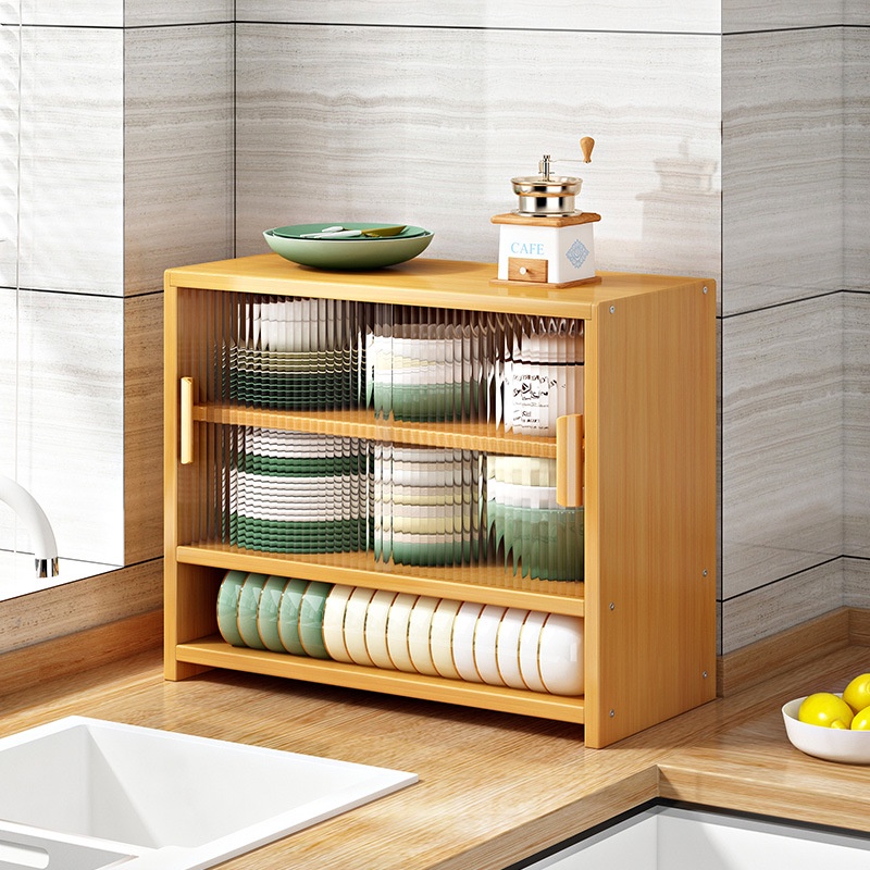 🔥Solid wood kitchen storage storage