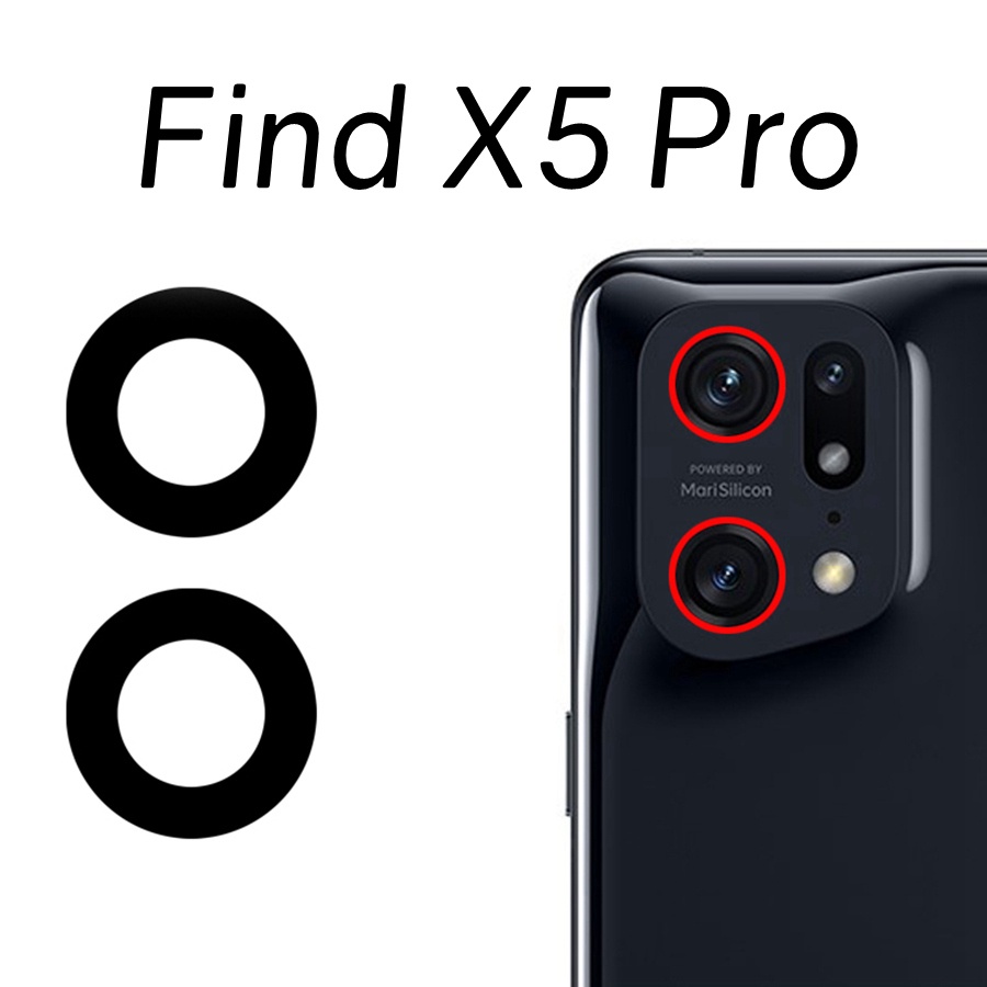 FOTOCAMERA POSTERIORE PER OPPO FIND X5 PRO CPH2305 BACK CAMERA
