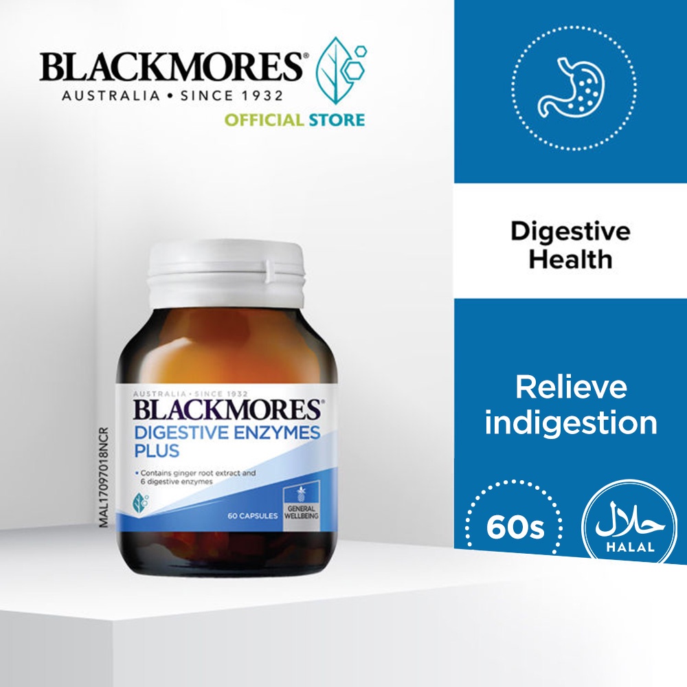 Blackmores Digestive Enzymes Plus (60's) Shopee Malaysia