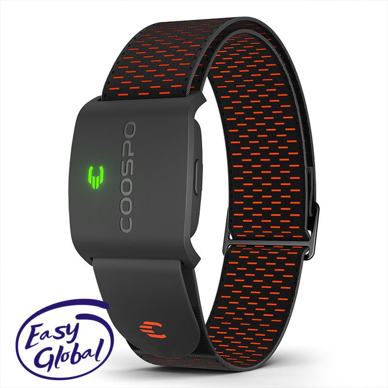 COOSPO HW9 Armband Heart Rate Monitor with HR Zones/Calories HRM Sensor