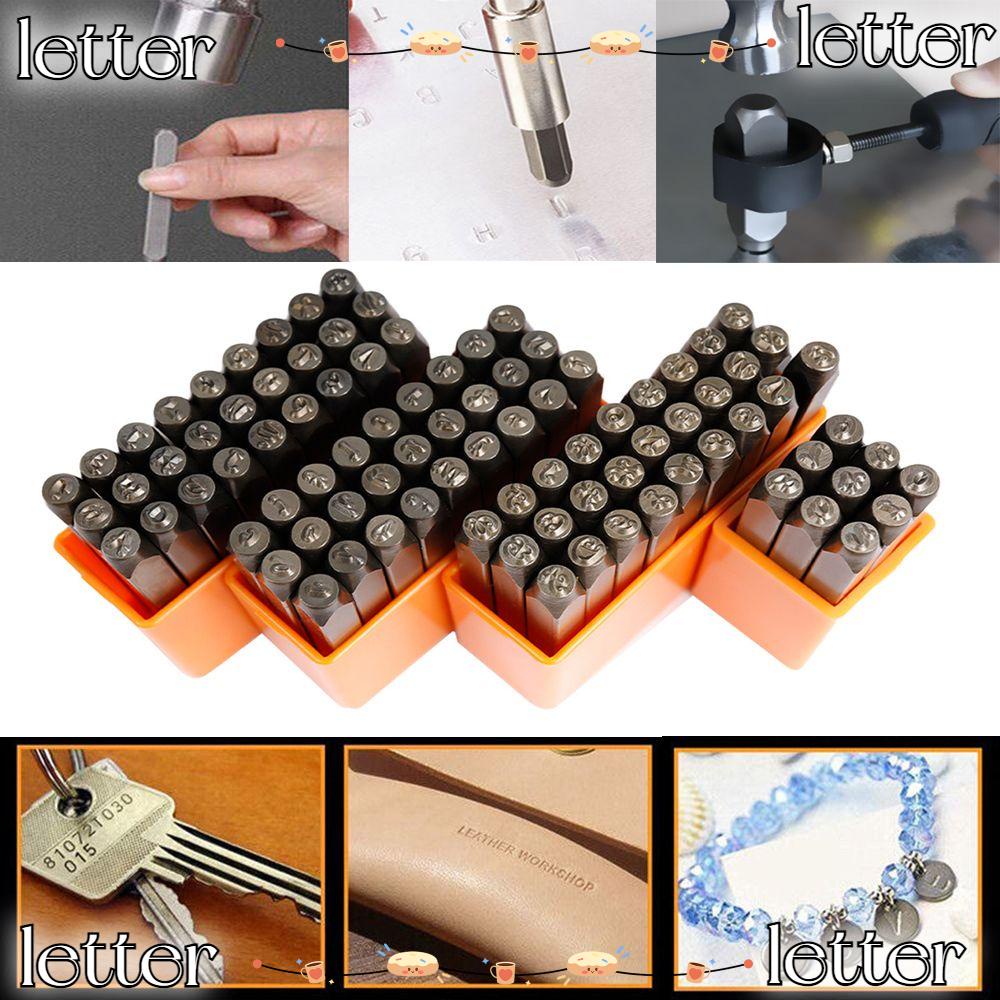 LETTER Letter & Number Punch Art Jewelry DIY Automatic Tool Stamp Leather Carving Tools Alphabet