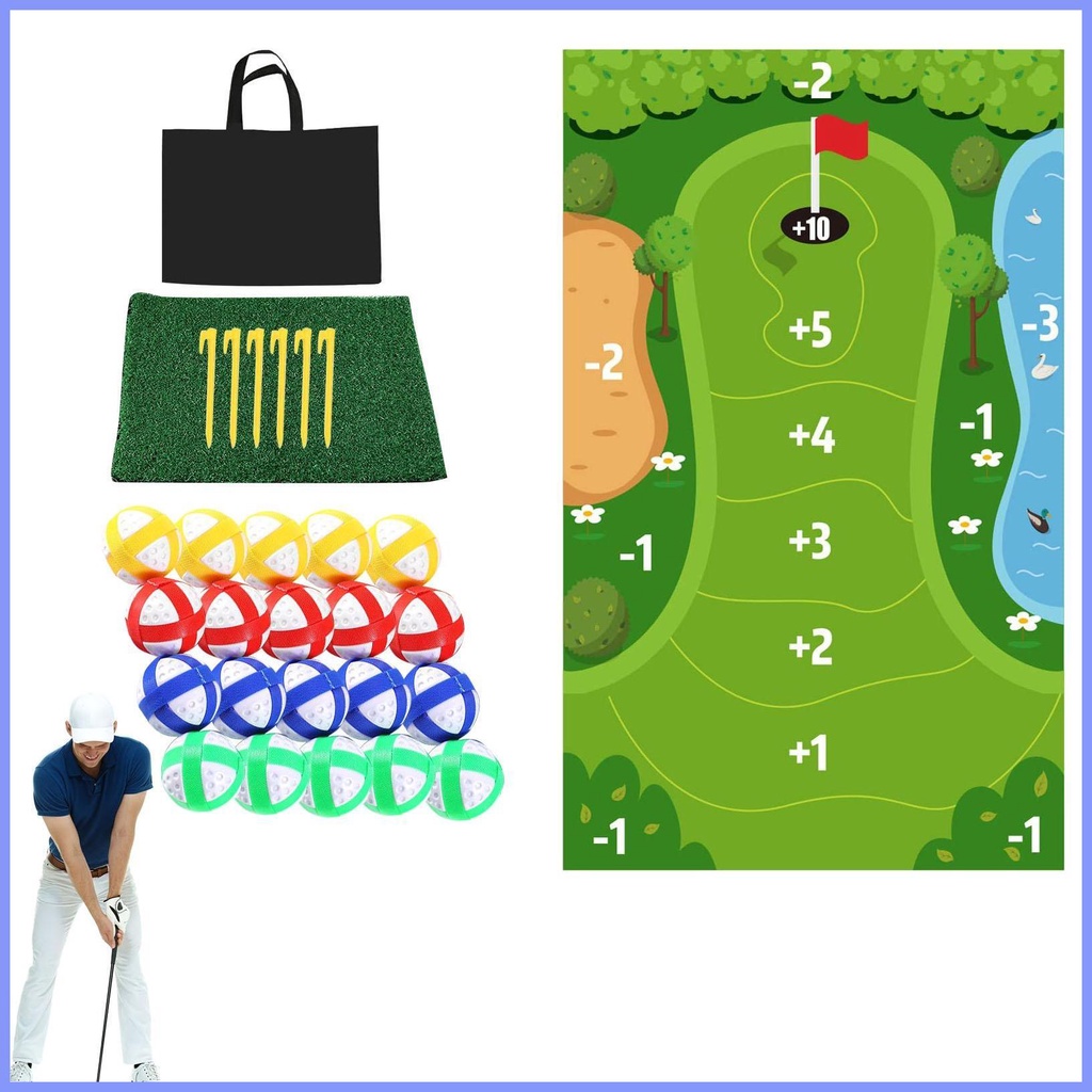 Chipping Game Indoor Outdoor Golf Games Golf Practice Mats Soft ...