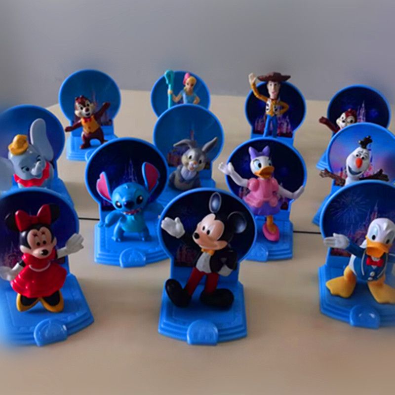 2023 McDonald's, Disney toys mickey Minnie dumbo Donald Duck hand