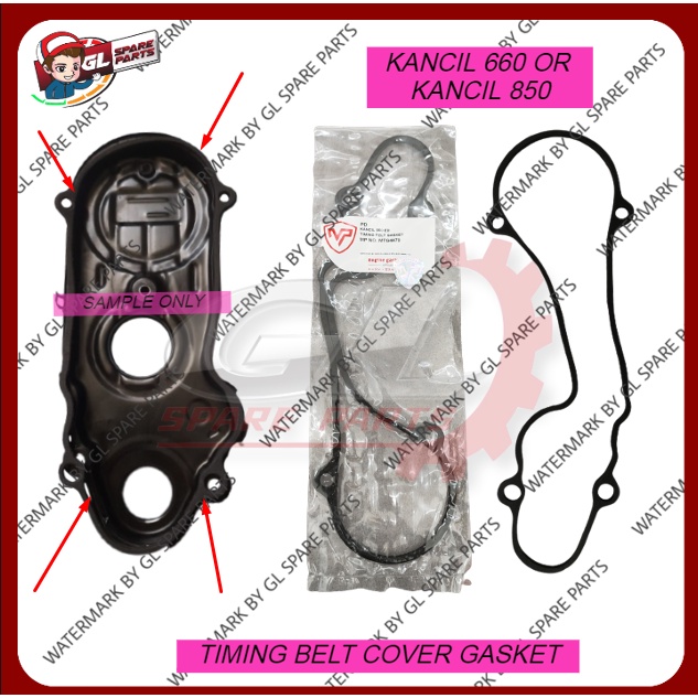 TIMING BELT COVER GASKET FELT GASKET PERODUA KANCIL 660 850 (MP) Shopee Malaysia