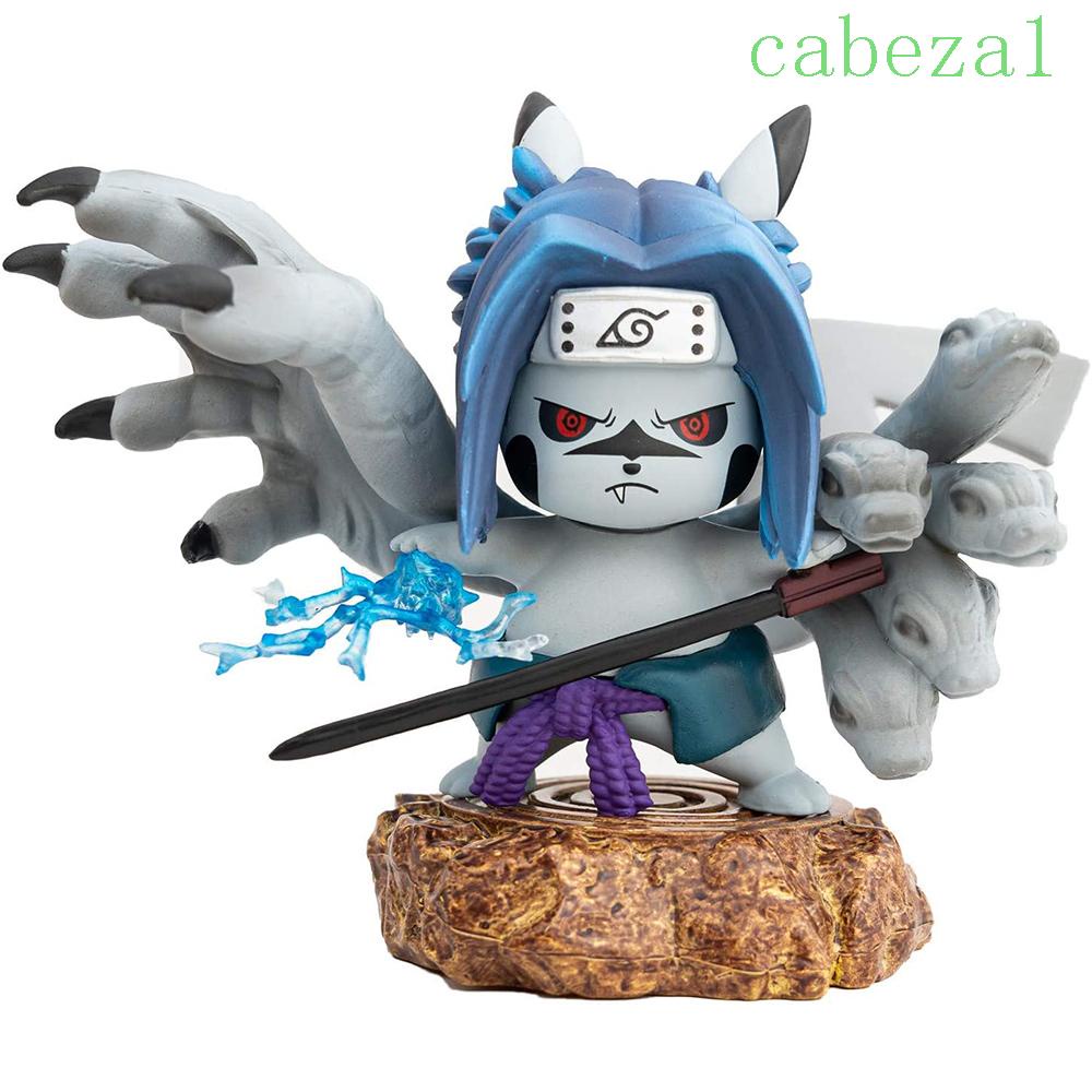 CABEZA Children Toy Statues GK Pikachu Cosplay Naruto Actions Figures ...