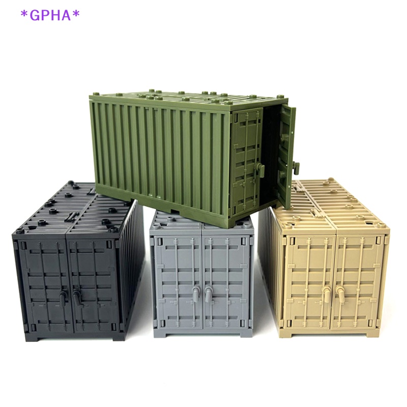 GPHA> Military WW2 War Base Container Blocks MOC Military Building ...