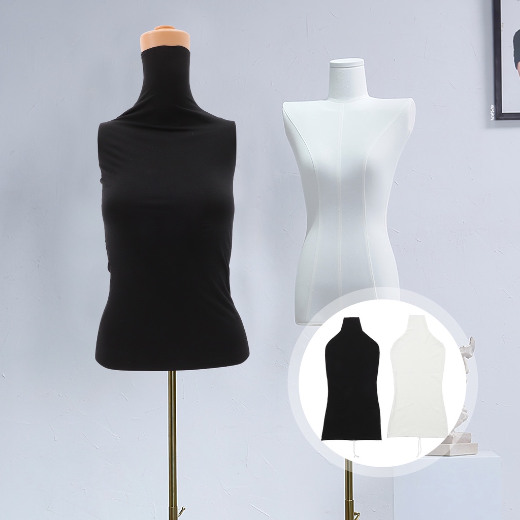 Maniquin Mannequin Cover Stretch Dress Form 2 Pcs Shopee Malaysia