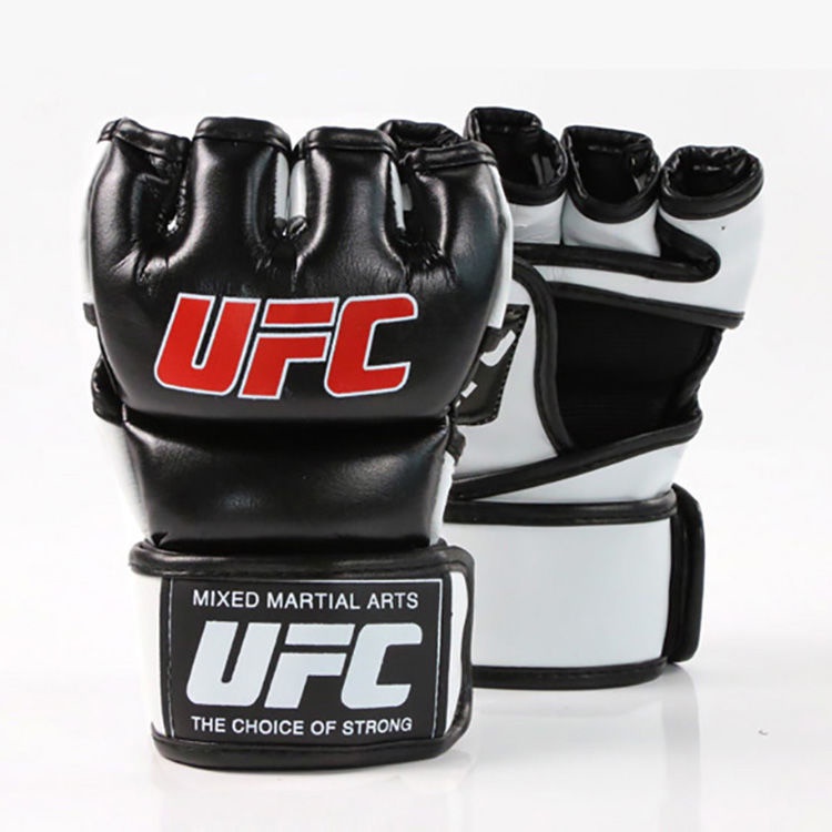 Half Finger Boxing Gloves Sanda Training UFC Gloves Adult Fighting
