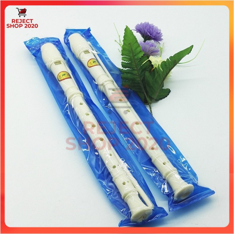 White Flute Plastic Flutes Recorder for Kid 1pcs Shopee Malaysia