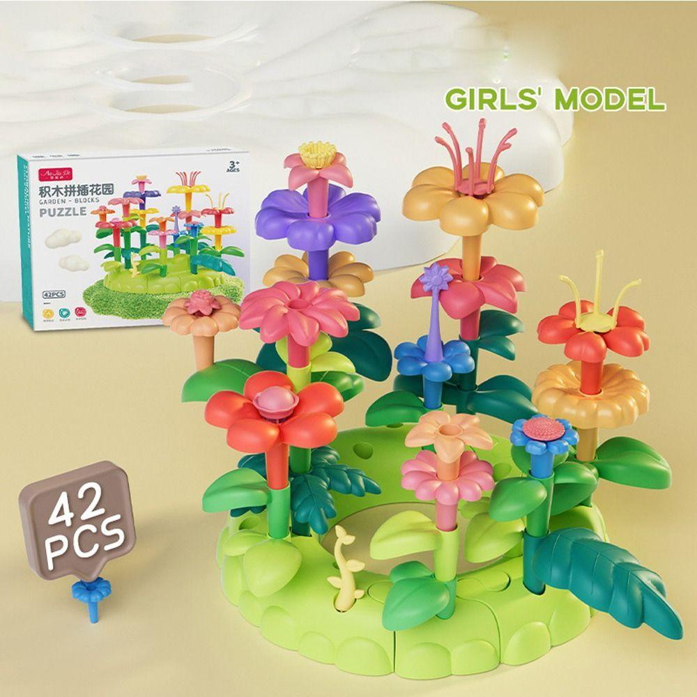 Building Blocks For Kids, Blocks Flowers, Blocks Games