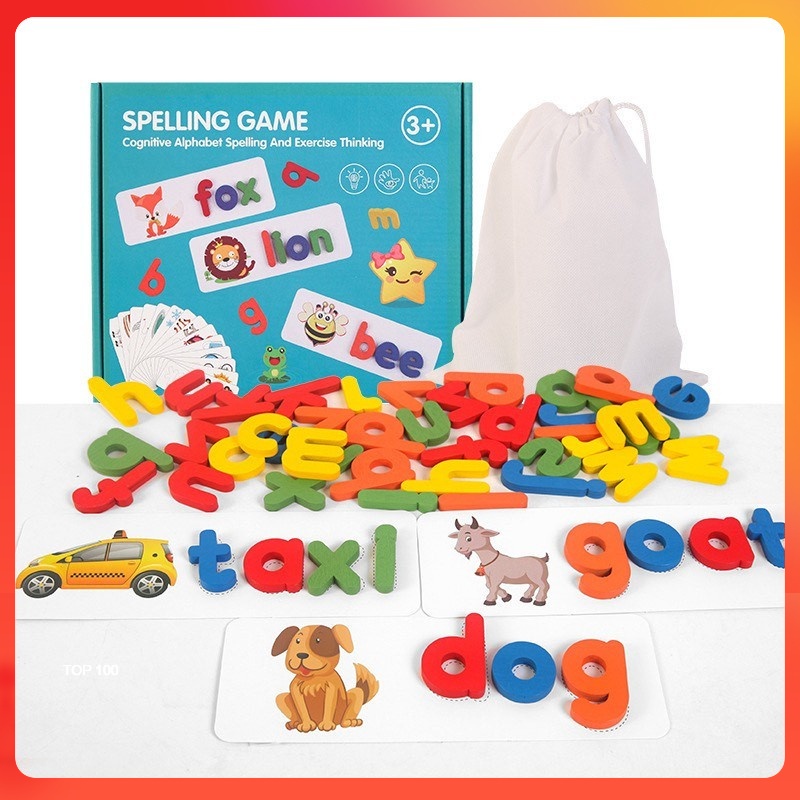 Spelling Game Cognitive Alphabet Spelling And Exercise Thinking Jumble ...