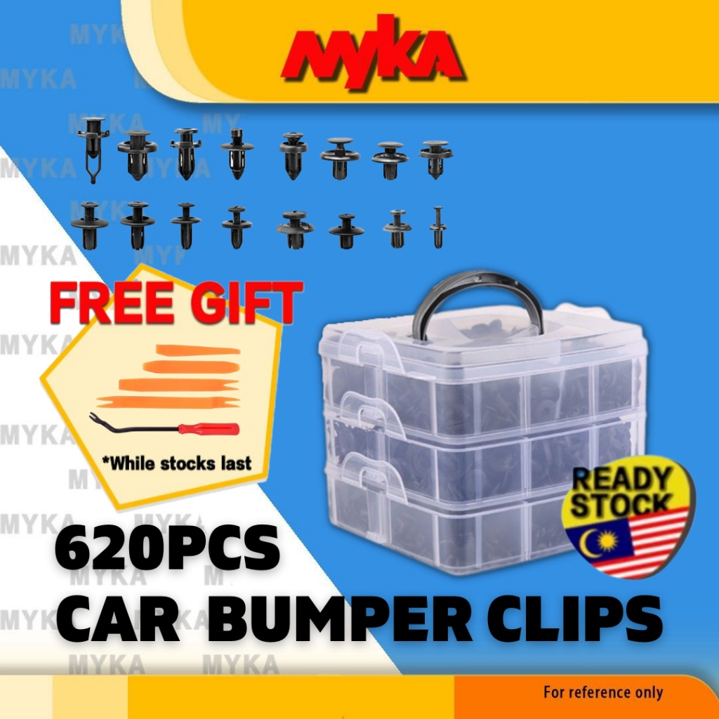 Car bumper clips rivet klip kereta clip viva persona myvi toyota viva