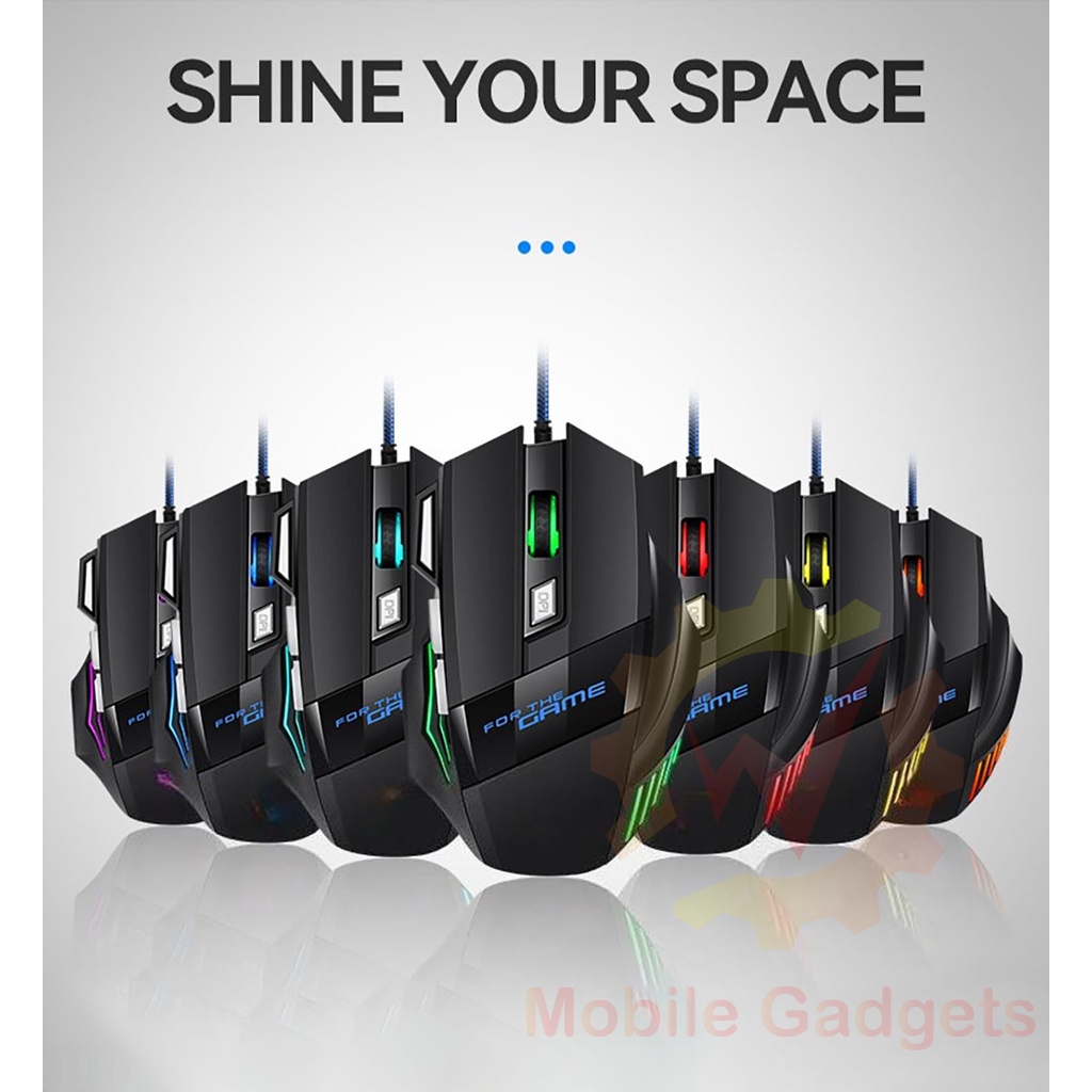 Wired G6 Gaming Mouse 3200Dpi Optical Mouse | Shopee Malaysia