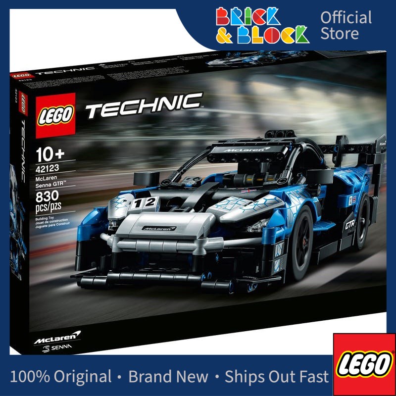 LEGO 42123 McLaren Senna GTR LEGO Technic Shopee Malaysia