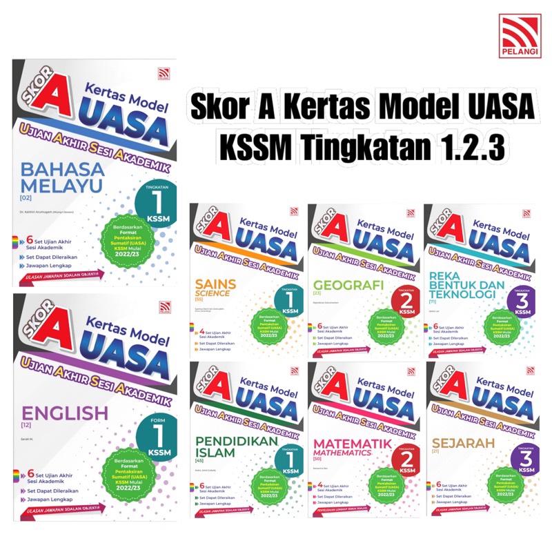 Success Buku Latihan Skor A Kertas Model Kssm Uasa Tingkatan