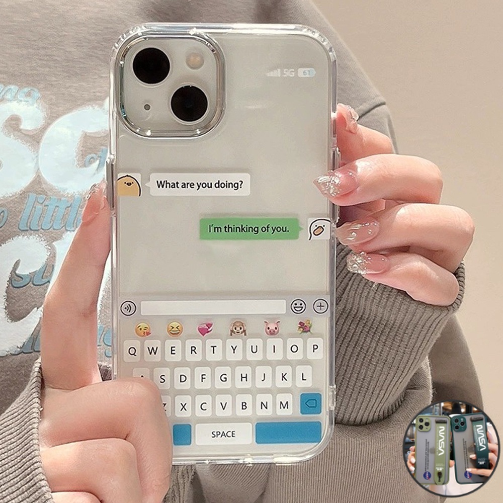 NC Funny Cool Dialogue Chat Iphone Case Compatiable for IPhone 11 ...