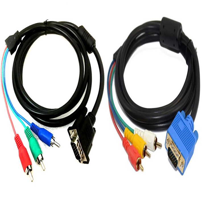 Vga to av Converter hdmi to av Cable Red Yellow White Tricolor Cable Adapter Cable Red Blue
