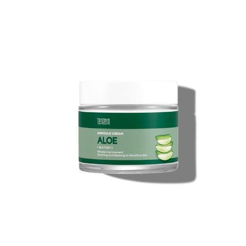 Watery Aloe Ampoule Cream 70g, Korea, Cream, Serum, Hot, skin care