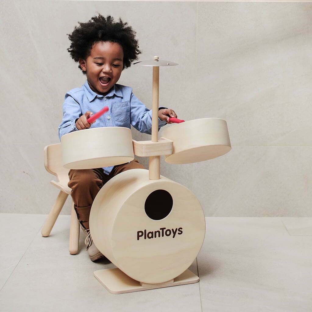 [Hayllo] Plan Toys Drum Set | Shopee Malaysia
